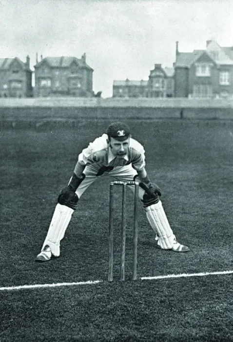 Framed Print : Cricketer, Sugg Framed Print : Cricketer, Sugg