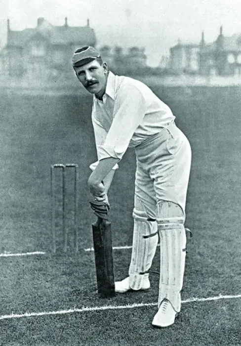 Framed Print : Cricketer, Tindall Framed Print : Cricketer, Tindall