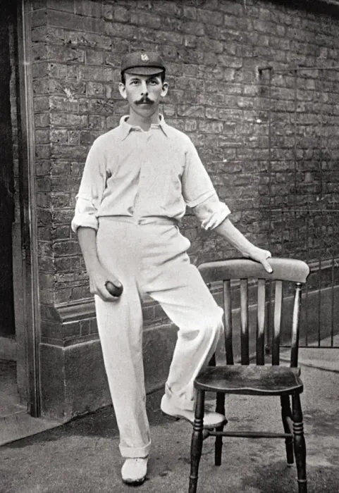 Framed Print : Cricketer, Wright Framed Print : Cricketer, Wright