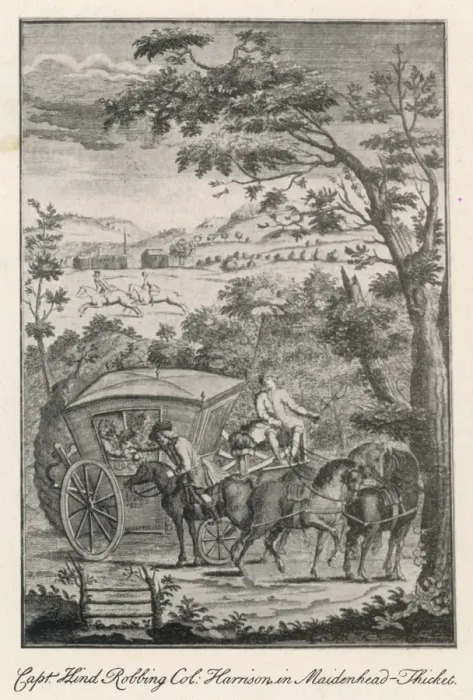 Framed Print : Crime / Captain Hind / C17Th Framed Print : Crime / Captain Hind / C17Th