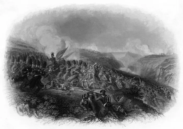 Framed Print : Crimea / Inkerman Nov 1854 Framed Print : Crimea / Inkerman Nov 1854