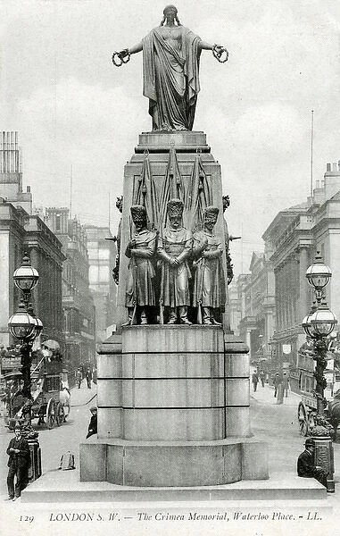 The Crimea Memorial, Waterloo Place, London