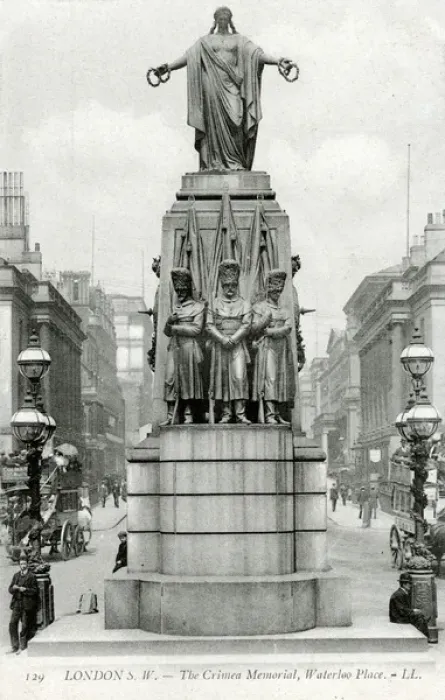 Framed Print : The Crimea Memorial, Waterloo Place, London Framed Print : The Crimea Memorial, Waterloo Place, London