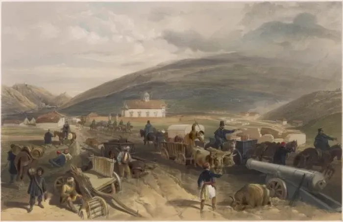 Framed Print : Crimea War Supplies Framed Print : Crimea War Supplies