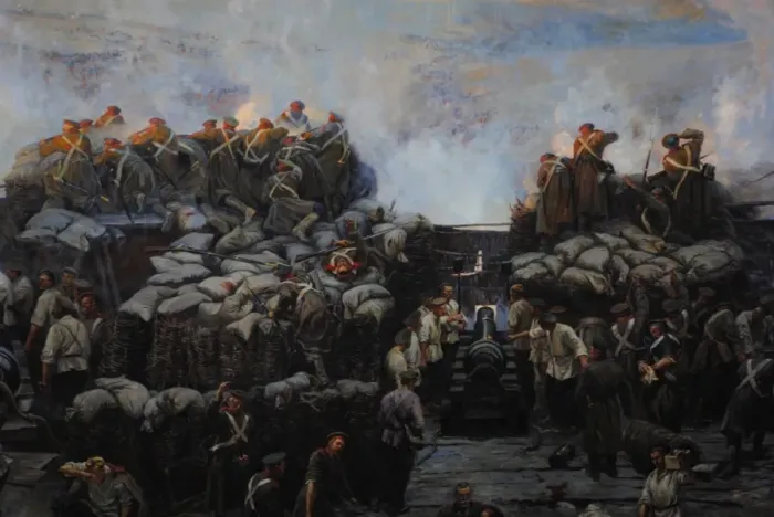 Framed Print : Crimean War (1853-1856). Siege of Sevastopol, 1854-1855, by Framed Print : Crimean War (1853-1856). Siege of Sevastopol, 1854-1855, by