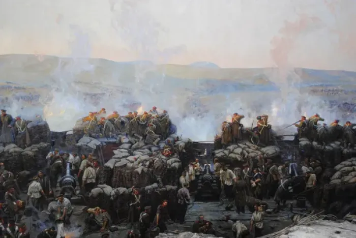 Framed Print : Crimean War (1853-1856). Siege of Sevastopol, 1854-1855, by Framed Print : Crimean War (1853-1856). Siege of Sevastopol, 1854-1855, by