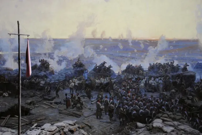 Framed Print : Crimean War (1853-1856). Siege of Sevastopol, 1854-1855, by Framed Print : Crimean War (1853-1856). Siege of Sevastopol, 1854-1855, by