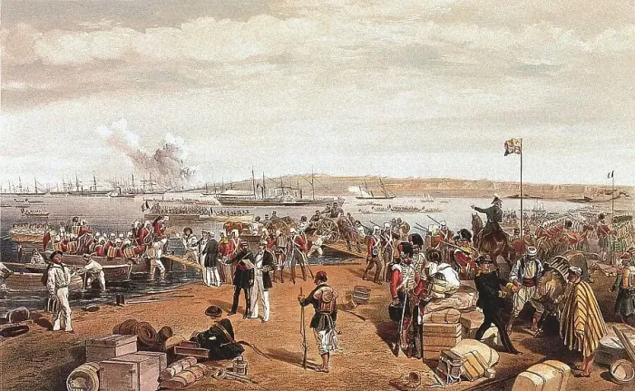 Framed Print : Crimean War (1855) Framed Print : Crimean War (1855)