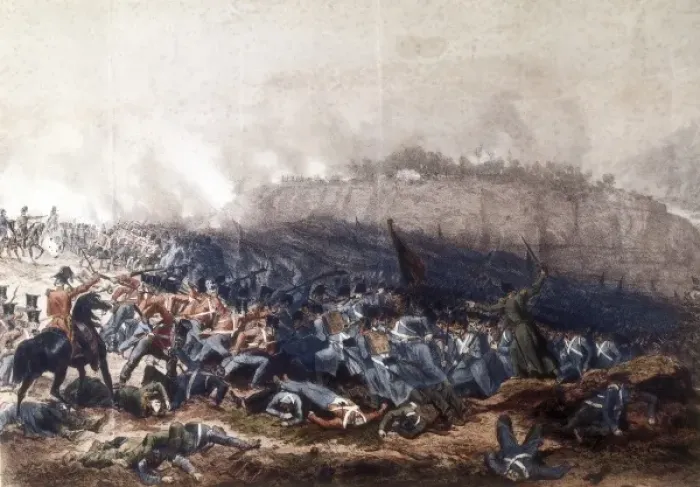 Framed Print : Crimean War. Battle of Inkerman (Novembre 5 Framed Print : Crimean War. Battle of Inkerman (Novembre 5