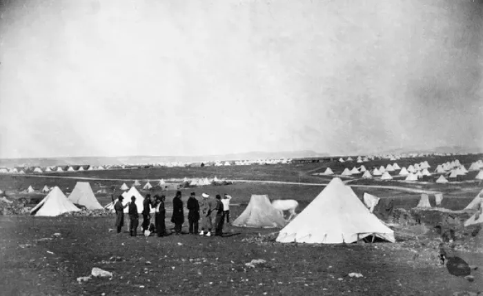 Framed Print : Crimean War - Fenton photograph Framed Print : Crimean War - Fenton photograph