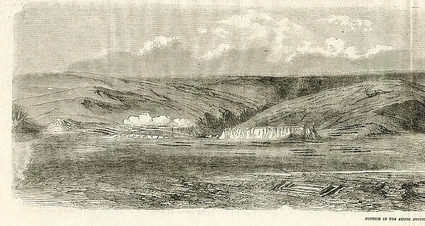 Crimean War, position of Allies around Balaclava