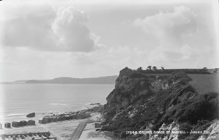 Framed Print : Crinnis Beach, St. Austell Framed Print : Crinnis Beach, St. Austell