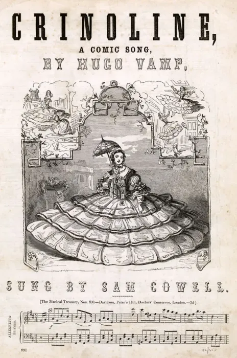 Framed Print : Crinoline by Hugo Vamp Framed Print : Crinoline by Hugo Vamp