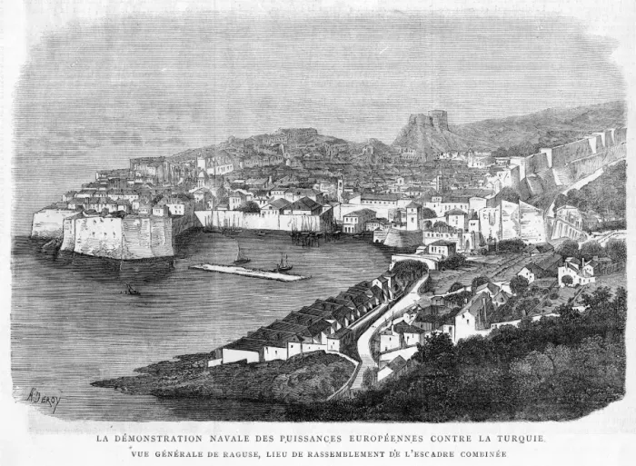 Framed Print : Croatia Dubrovnik Framed Print : Croatia Dubrovnik