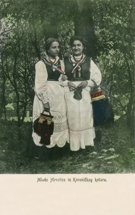 Framed Print : Croatia - National Folk Costume Framed Print : Croatia - National Folk Costume