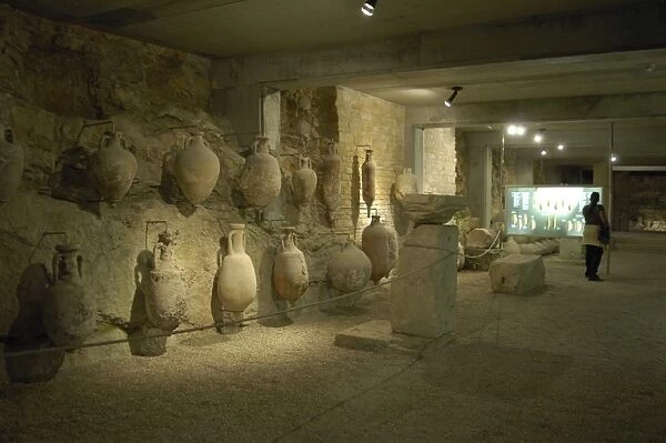 CROATIA. Pula. Archaeological museum inside the