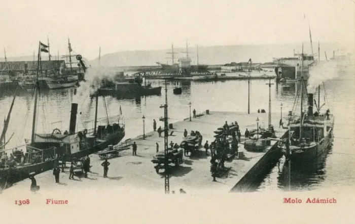 Framed Print : Croatia - Rijeka (Fiume) - Adams Point Framed Print : Croatia - Rijeka (Fiume) - Adams Point