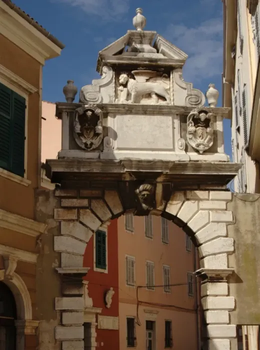 Framed Print : Croatia. Rovinj. Gate Framed Print : Croatia. Rovinj. Gate