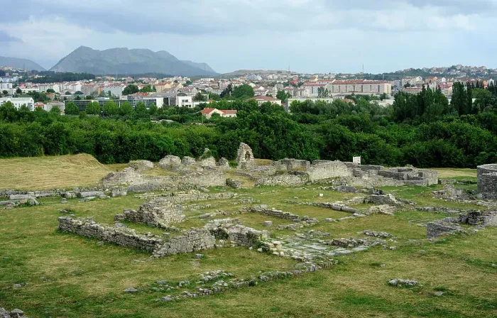 Framed Print : Croatia, Solin. City of Salona. Colonia Martia Ivlia Valeria Framed Print : Croatia, Solin. City of Salona. Colonia Martia Ivlia Valeria