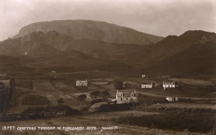 Framed Print : Crofters Township near Flodigarry, Isle of Skye, Scotland Framed Print : Crofters Township near Flodigarry, Isle of Skye, Scotland