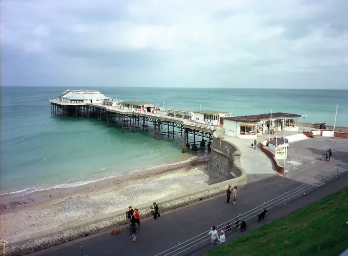 Framed Print : Cromer - The pier from East Beach Framed Print : Cromer - The pier from East Beach