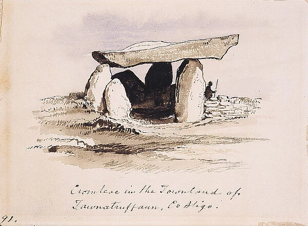 Cromlech in the Townland of Tawnatruffaun, Co. Sligo