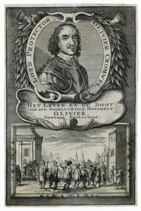 Framed Print : Cromwell / Anon Dutch Framed Print : Cromwell / Anon Dutch
