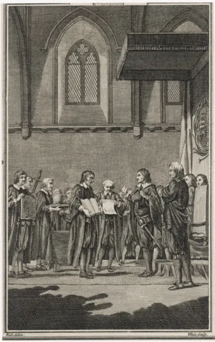 Framed Print : Cromwell / Inaugurated1653 Framed Print : Cromwell / Inaugurated1653