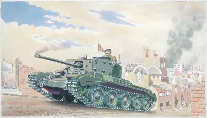 Framed Print : Cromwell tank Framed Print : Cromwell tank