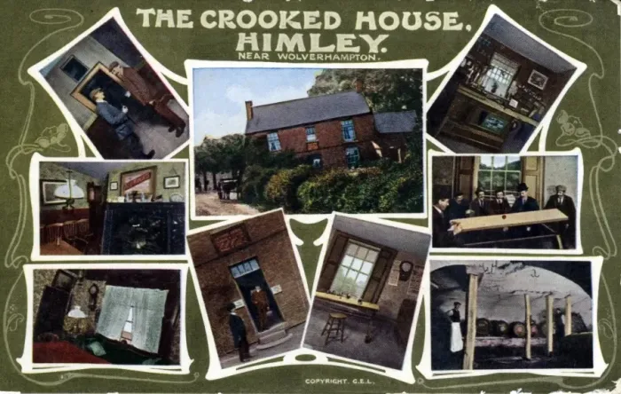 Framed Print : The Crooked House, Himley, Worcestershire Framed Print : The Crooked House, Himley, Worcestershire