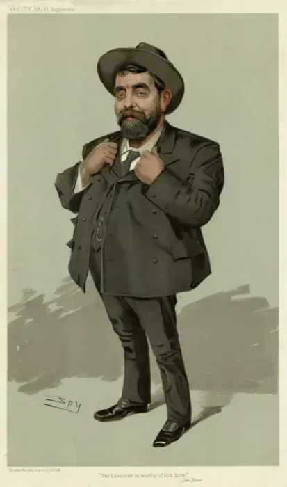 Framed Print : Will Crooks, politician Framed Print : Will Crooks, politician