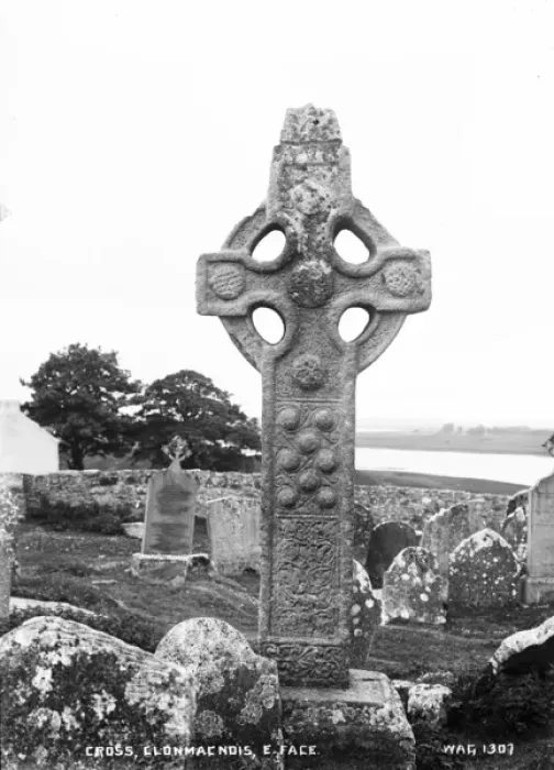 Framed Print : Cross, Clonmacnois, East Face Framed Print : Cross, Clonmacnois, East Face