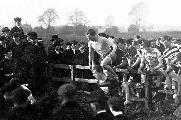 Cross Country Championships, Doncaster in 1909
