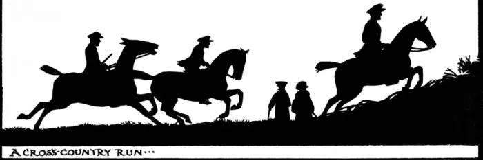 Framed Print : Cross-country run on horseback Framed Print : Cross-country run on horseback