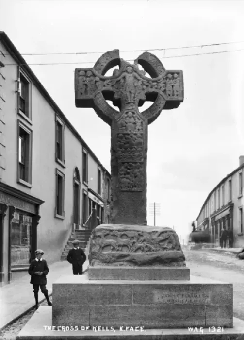 Framed Print : The Cross of Kells, East Face Framed Print : The Cross of Kells, East Face