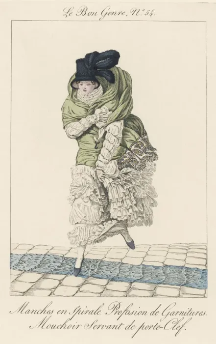 Framed Print : Cross Paris Street - 1815 Framed Print : Cross Paris Street - 1815