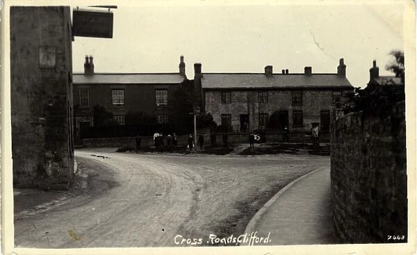 Cross Roads (looking down Albion St), Clifford, Weatherby, E