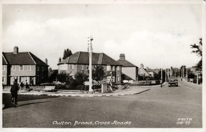 Framed Print : Cross Roads, Oulton Broad, Suffolk Framed Print : Cross Roads, Oulton Broad, Suffolk