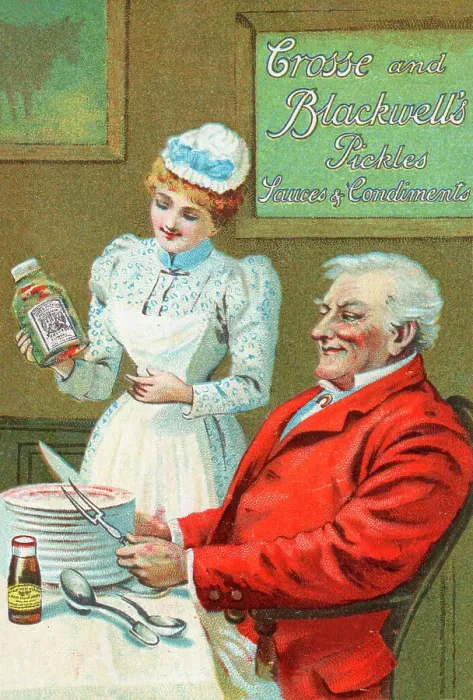 Framed Print : Crosse and Blackwell Pickles, Sauces and Condiments Framed Print : Crosse and Blackwell Pickles, Sauces and Condiments