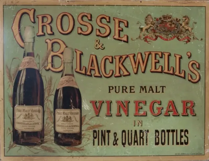 Framed Print : Crosse & Blackwells Pure Malt Vinegar Framed Print : Crosse & Blackwells Pure Malt Vinegar