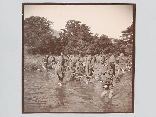 Crossing the North Kaap River, 20 Sept 1900