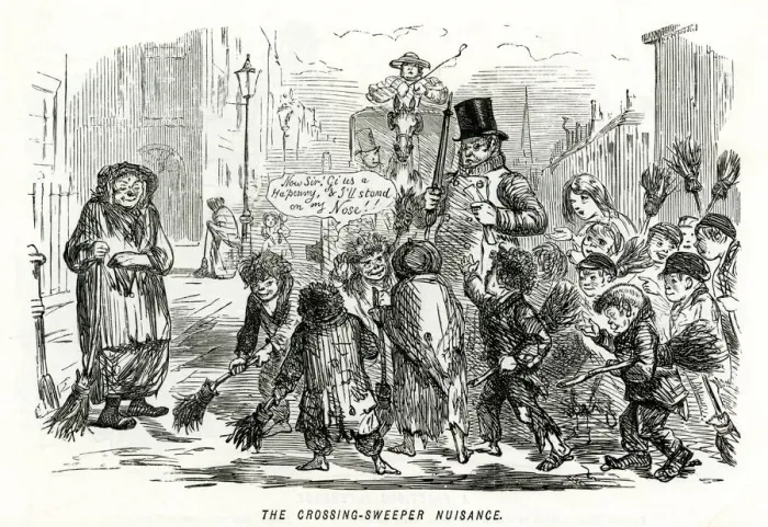 Framed Print : Crossing-sweeper nuisance Crossing-sweeper nuisance 1856 Framed Print : Crossing-sweeper nuisance Crossing-sweeper nuisance 1856