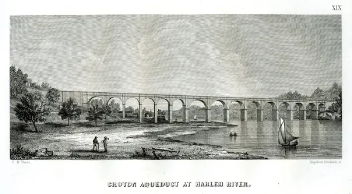 Framed Print : Croton aqueduct at Harlem River Framed Print : Croton aqueduct at Harlem River