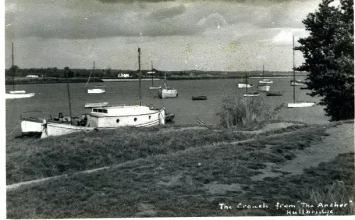 Framed Print : Crouch from Anchor, Hullbridge, Essex Framed Print : Crouch from Anchor, Hullbridge, Essex