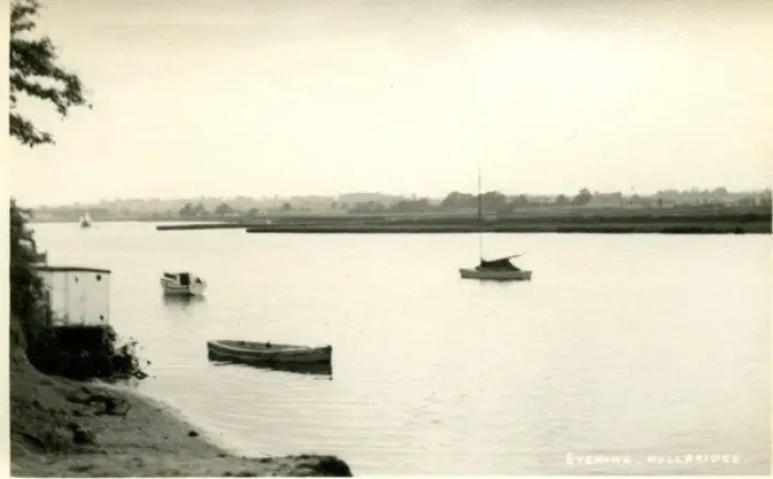 Framed Print : The Crouch, Hullbridge, Essex