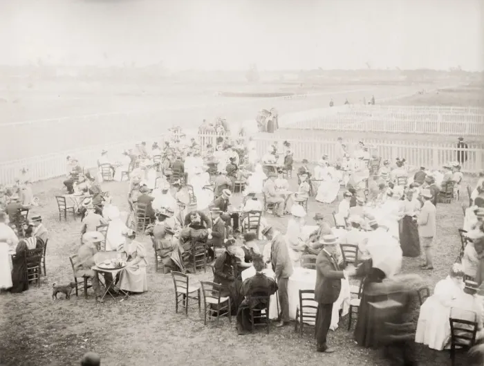 Framed Print : Crowd at Cairo races, racecourse, Egypt, c. 1890 Framed Print : Crowd at Cairo races, racecourse, Egypt, c. 1890