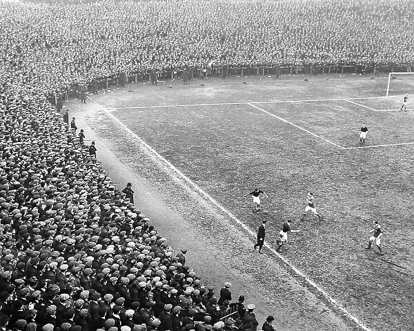 Crowd at a football match
