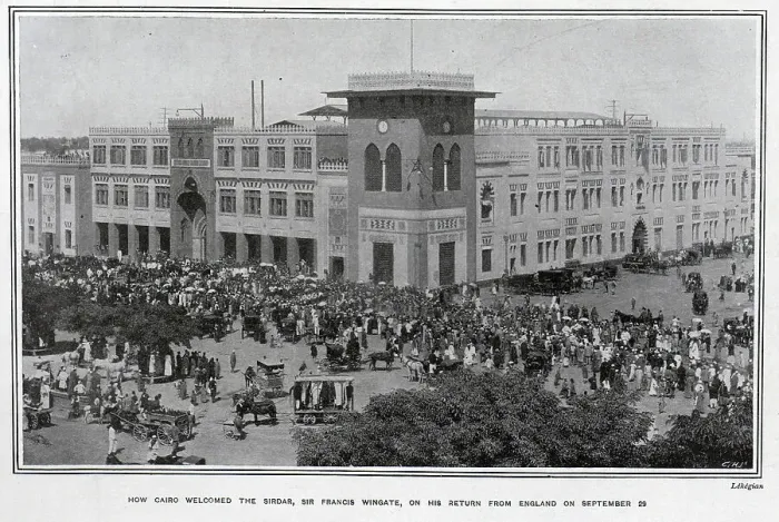 Framed Print : Crowds welcome the Sirdar in Egypt Framed Print : Crowds welcome the Sirdar in Egypt
