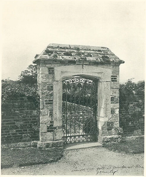 Crowhurst Place, Surrey, Ornamental Gate