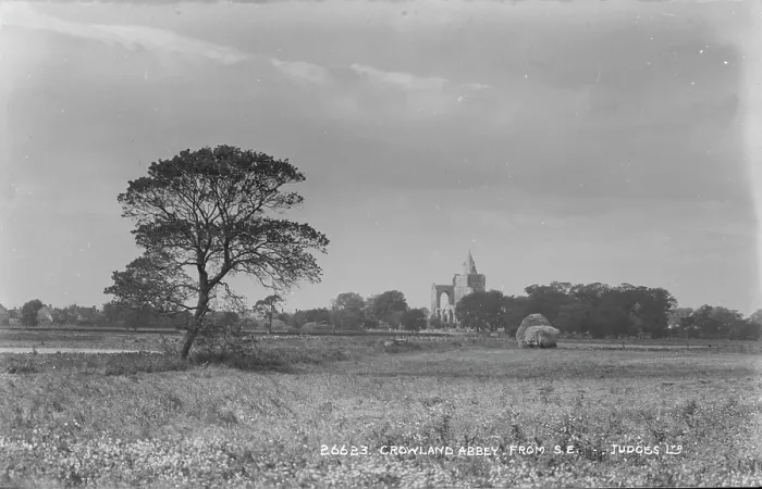 Framed Print : Crowland Abbey from the Southeast Framed Print : Crowland Abbey from the Southeast